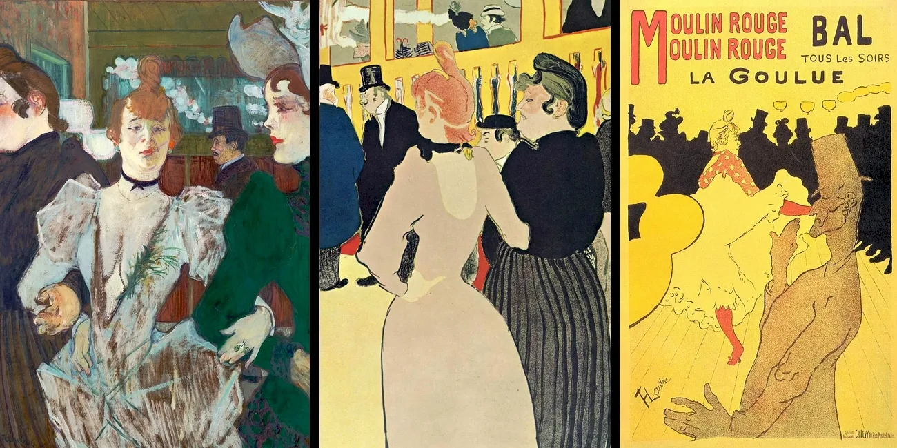 LAUTREC — 46 LaGoulue MomeFromage en MoulinRouge